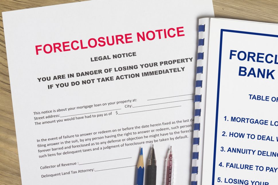 foreclosure notice in philadelphia